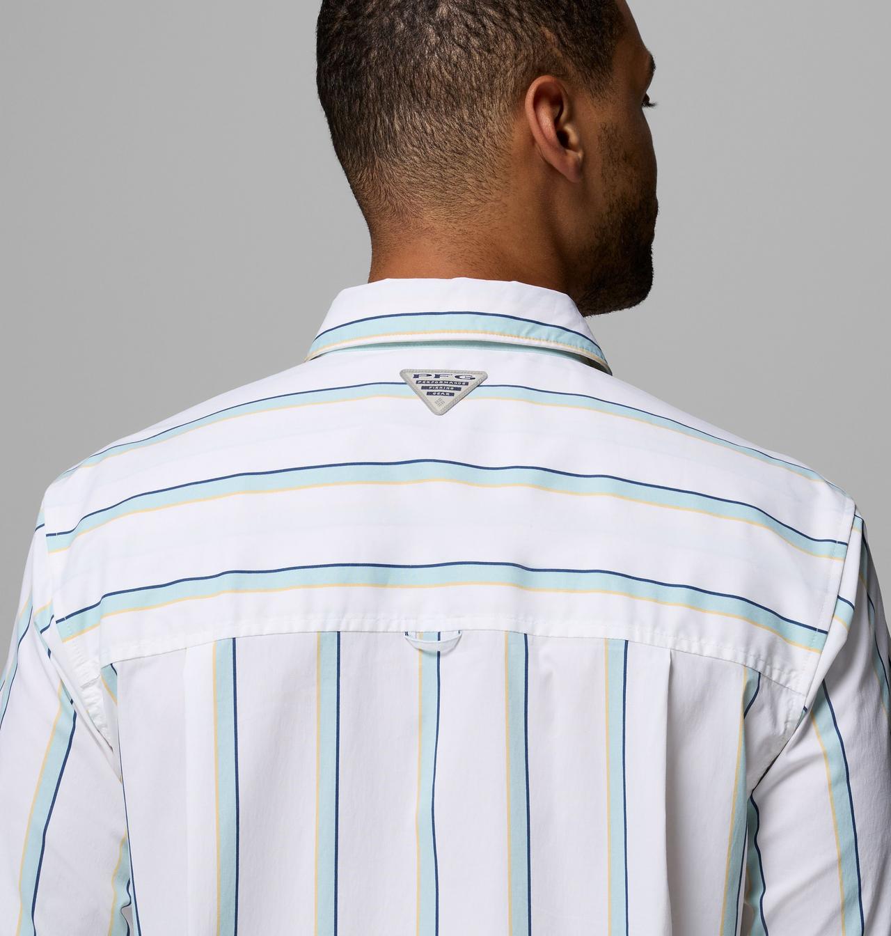 Men's PFG Bonefish Flats™ Printed Short Sleeve Shirt | 100 | XXL 9