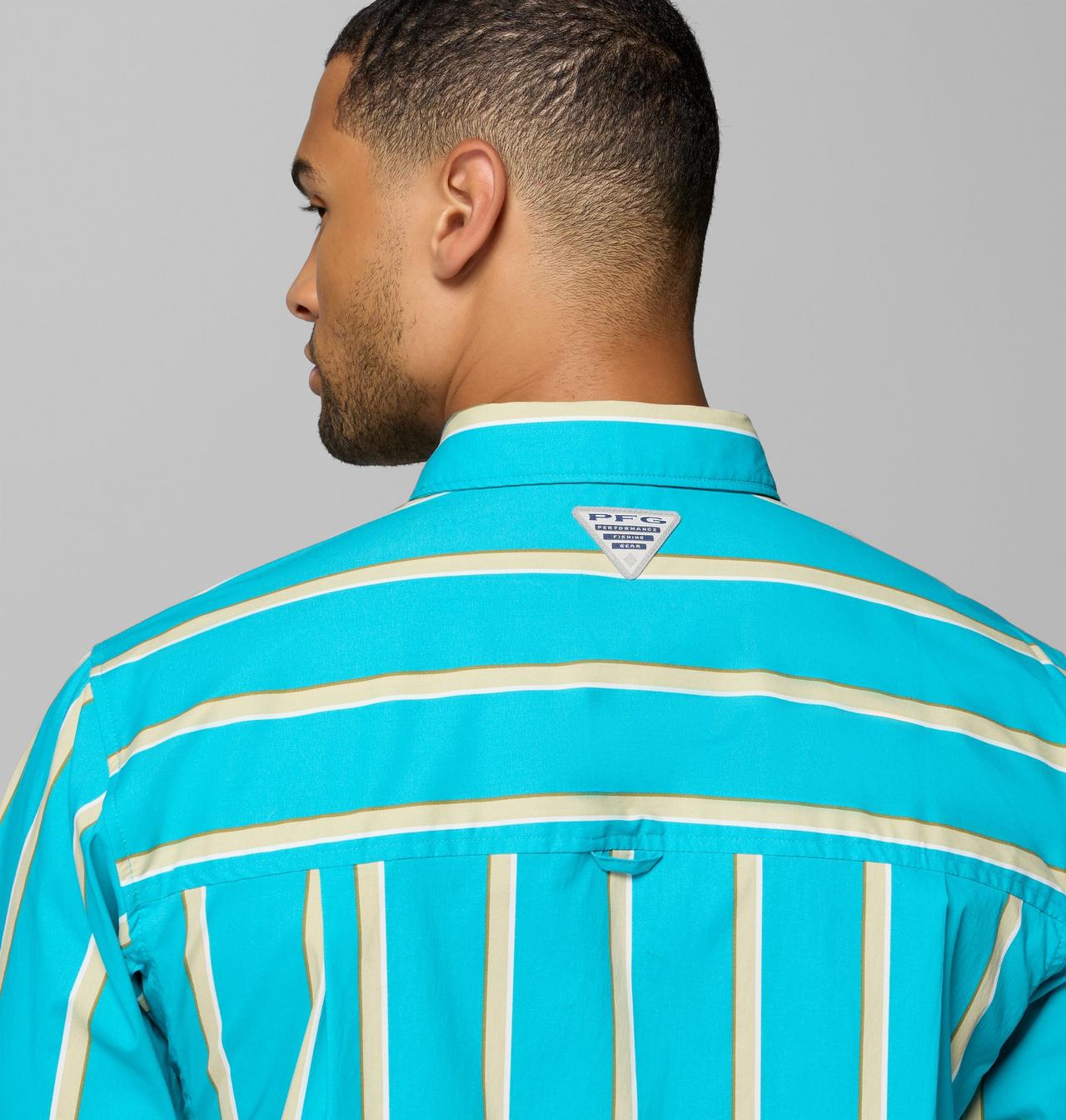 Men's PFG Bonefish Flats™ Printed Short Sleeve Shirt 7