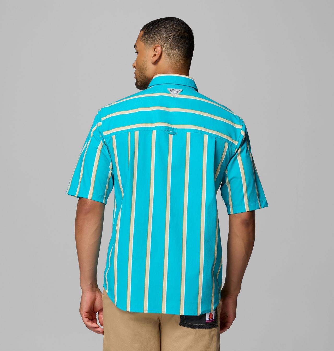 Men's PFG Bonefish Flats™ Printed Short Sleeve Shirt 3