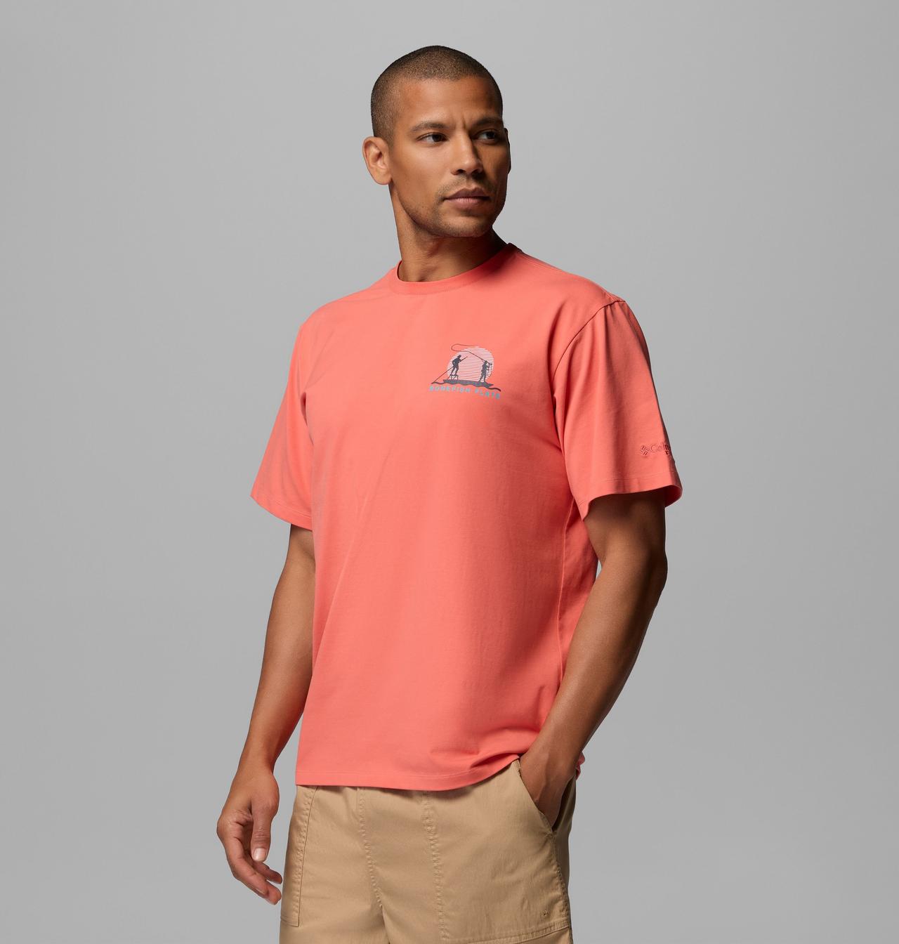 Men's PFG Bonefish Flats Short Sleeve T-Shirt 4