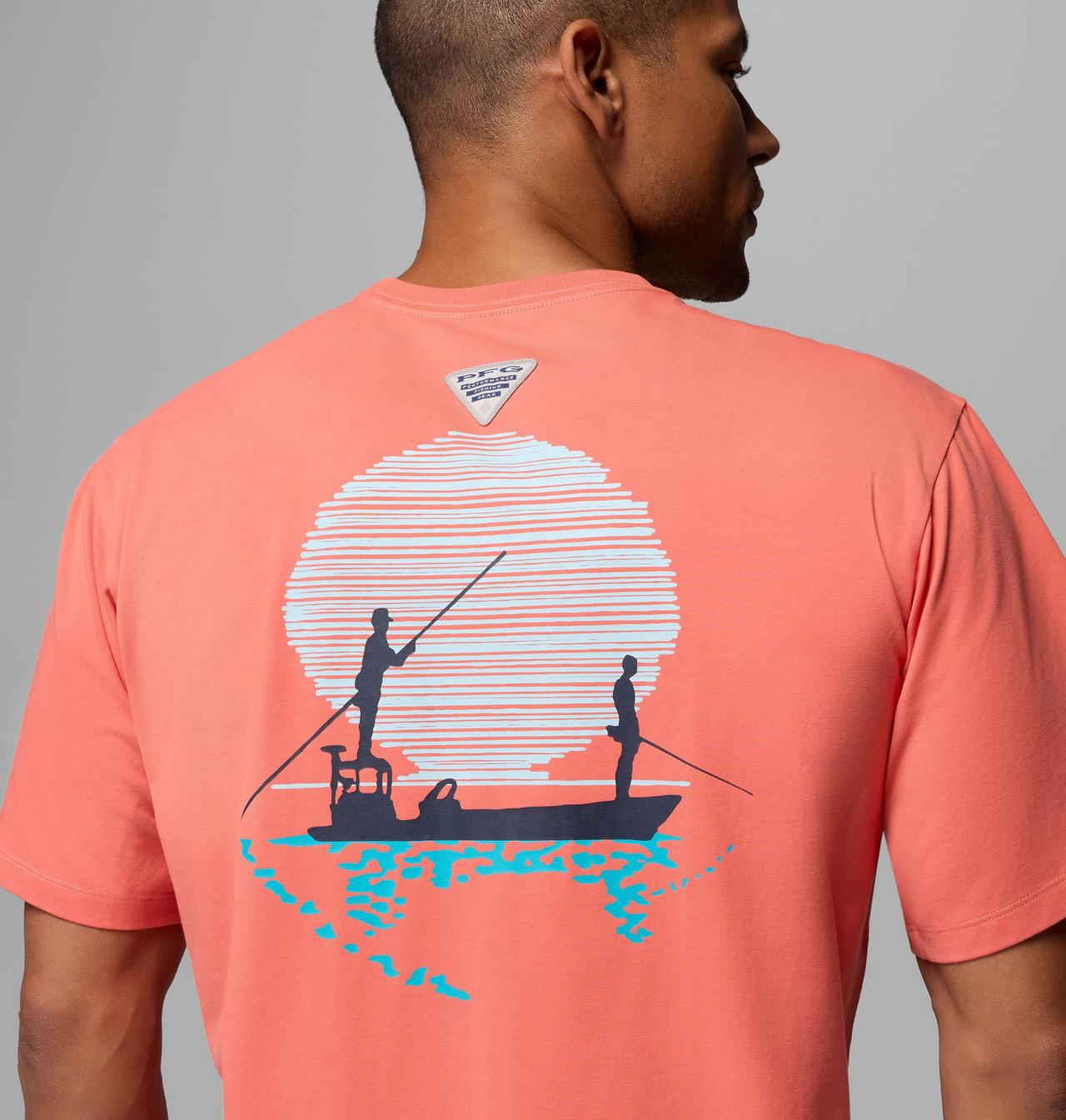 Men's PFG Bonefish Flats Short Sleeve T-Shirt 6