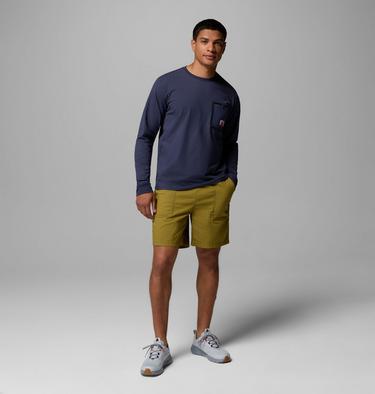 Men's Bonefish Flats Long Sleeve T-Shirt, Color: Nocturnal, image 6