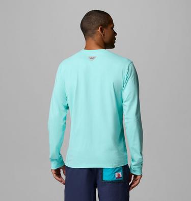 T-shirt Manches Longues Bonefish Flats Homme, Color: Gulf Stream, image 3