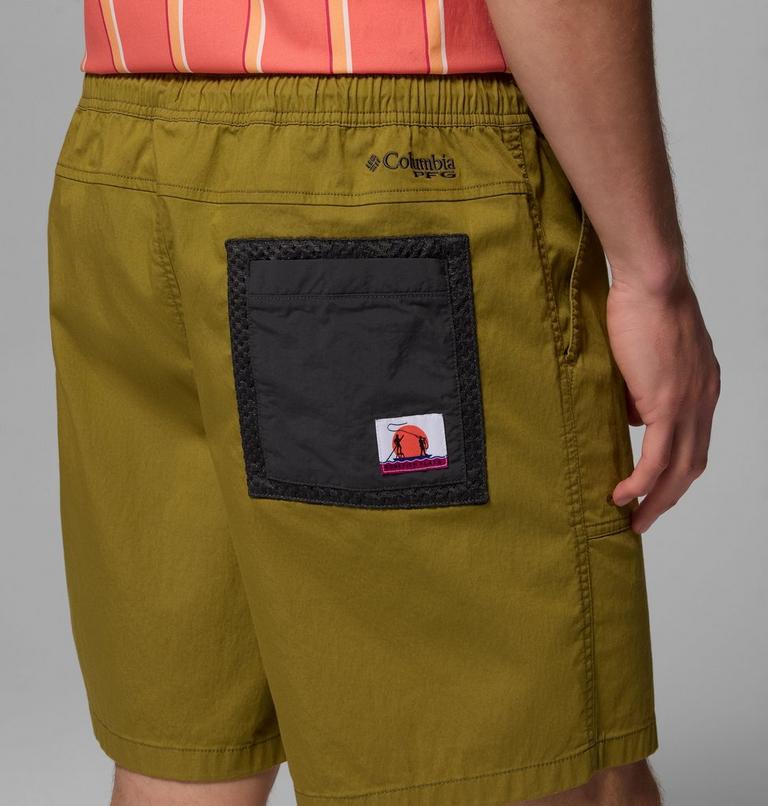 Men's Bonefish Flats Shorts, Color: Grove Green, image 6