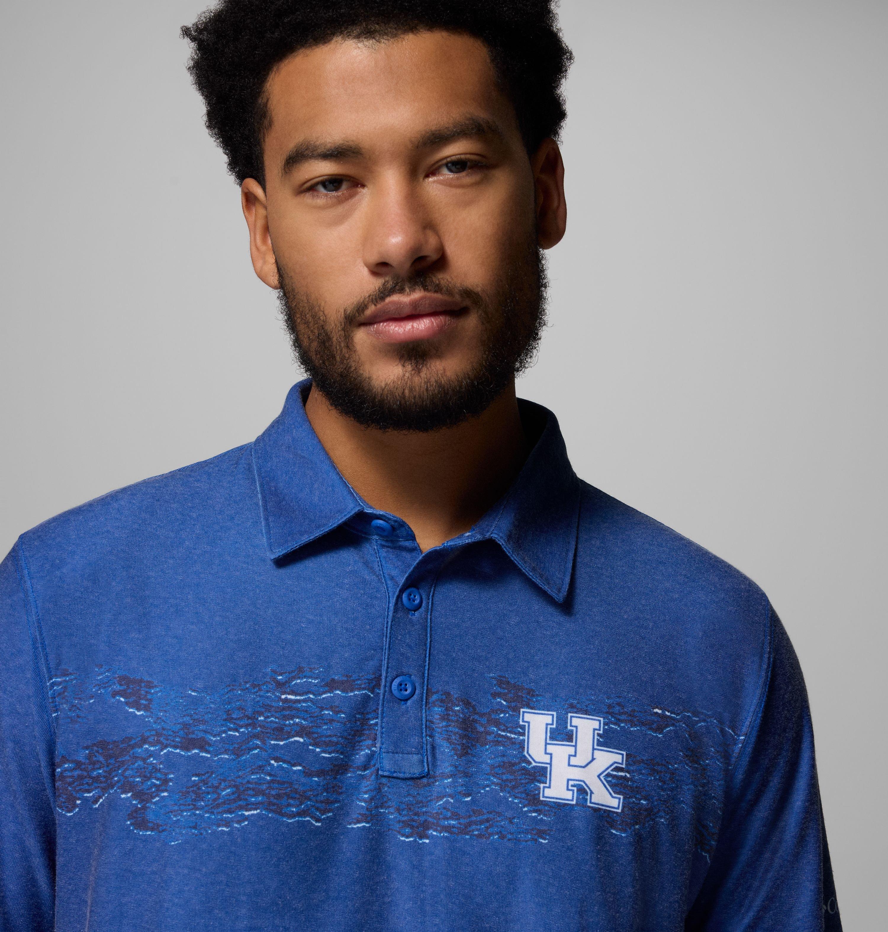 Men's Collegiate Thistletown Hills Printed Polo - Kentucky 5