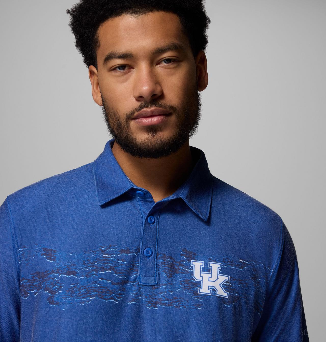 Men's Collegiate Thistletown Hills™ Printed Polo - Kentucky 5