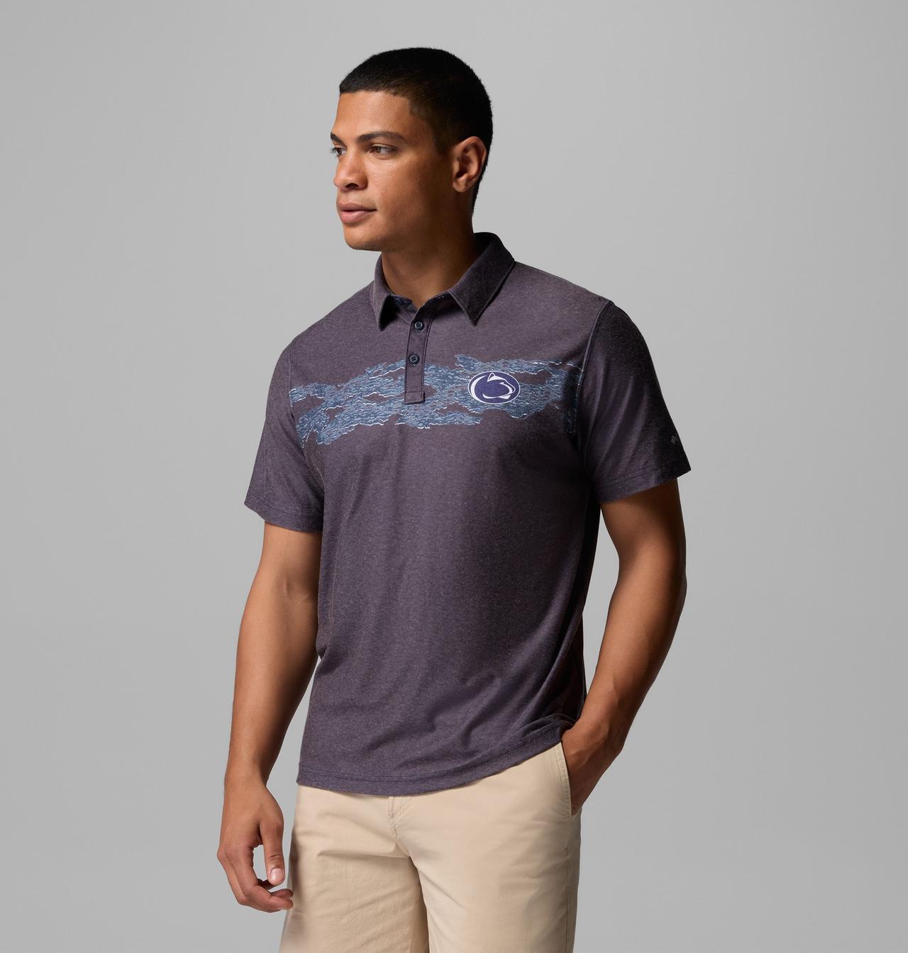 Men's Collegiate Thistletown Hills Printed Polo - Penn State 4