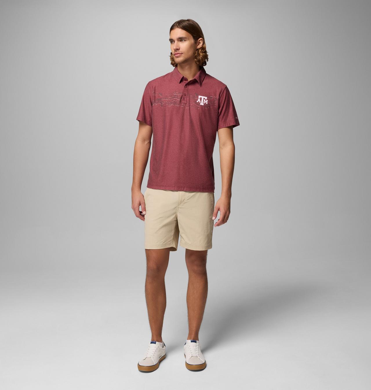 Men's Collegiate Thistletown Hills Printed Polo - Texas A&M 2