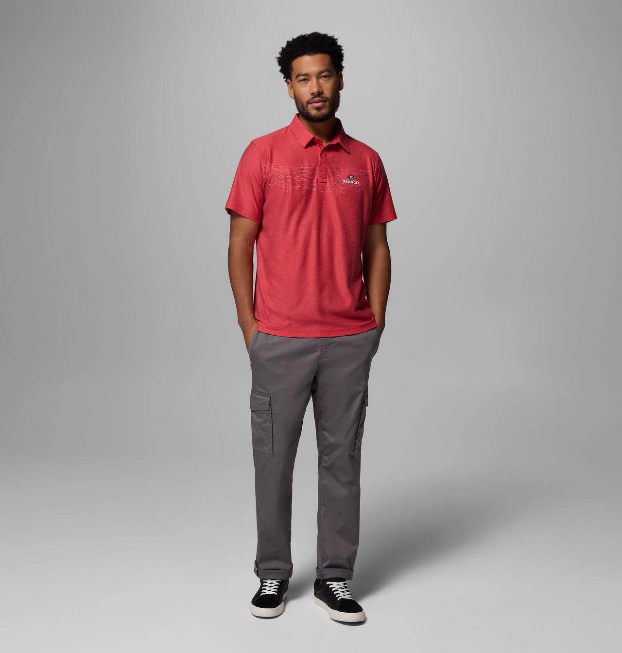 Men's Collegiate Thistletown Hills™ Printed Polo - Georgia 2