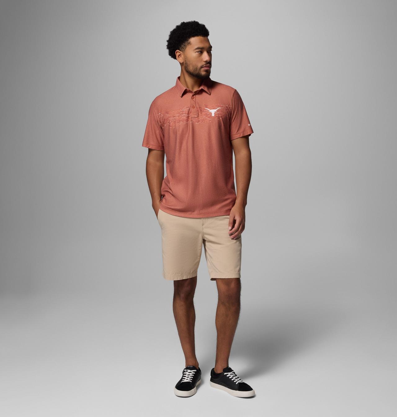 Men's Collegiate Thistletown Hills™ Printed Polo - Texas 2