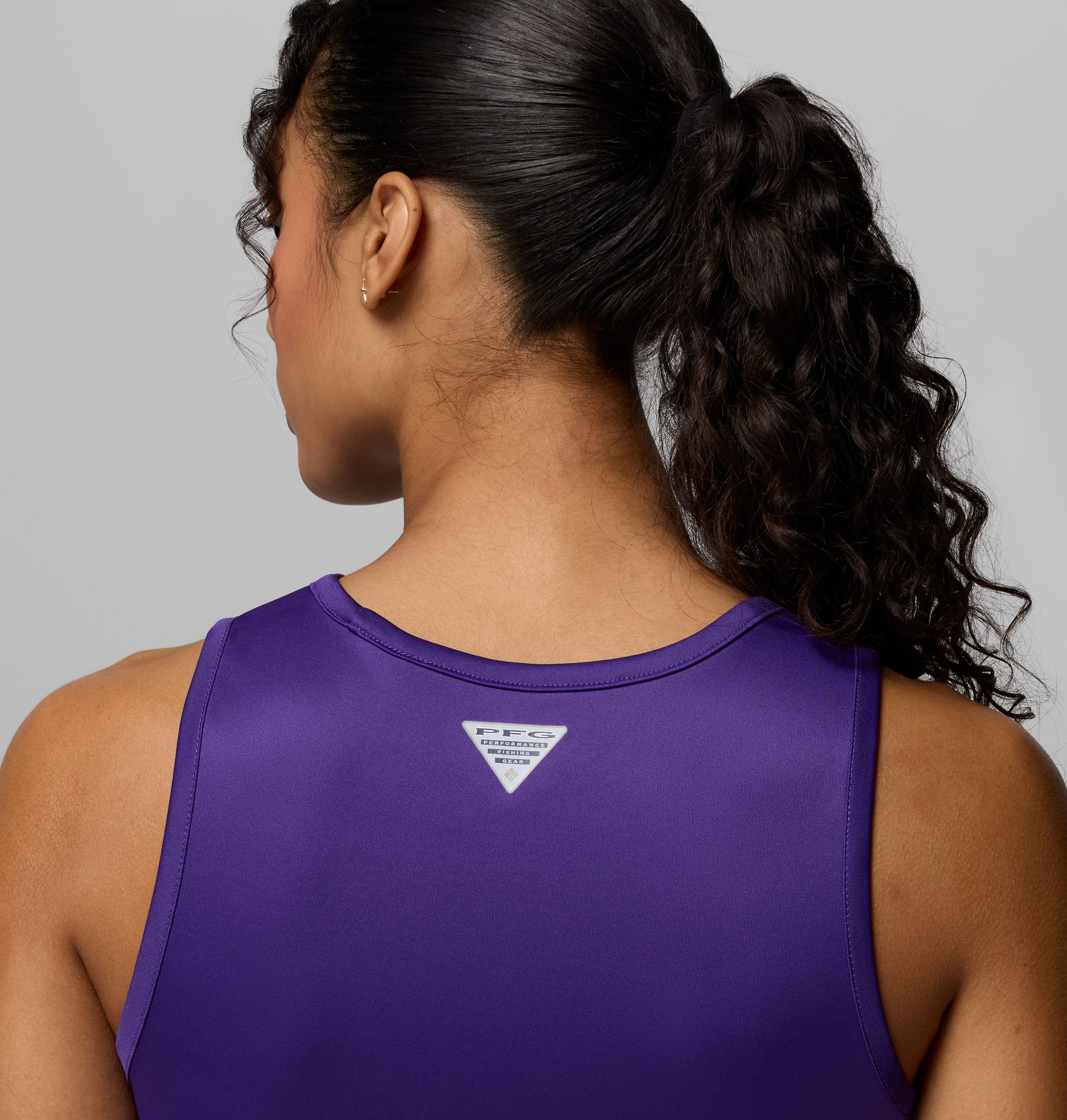 Women's Collegiate PFG Tidal Tank Dress - LSU 6