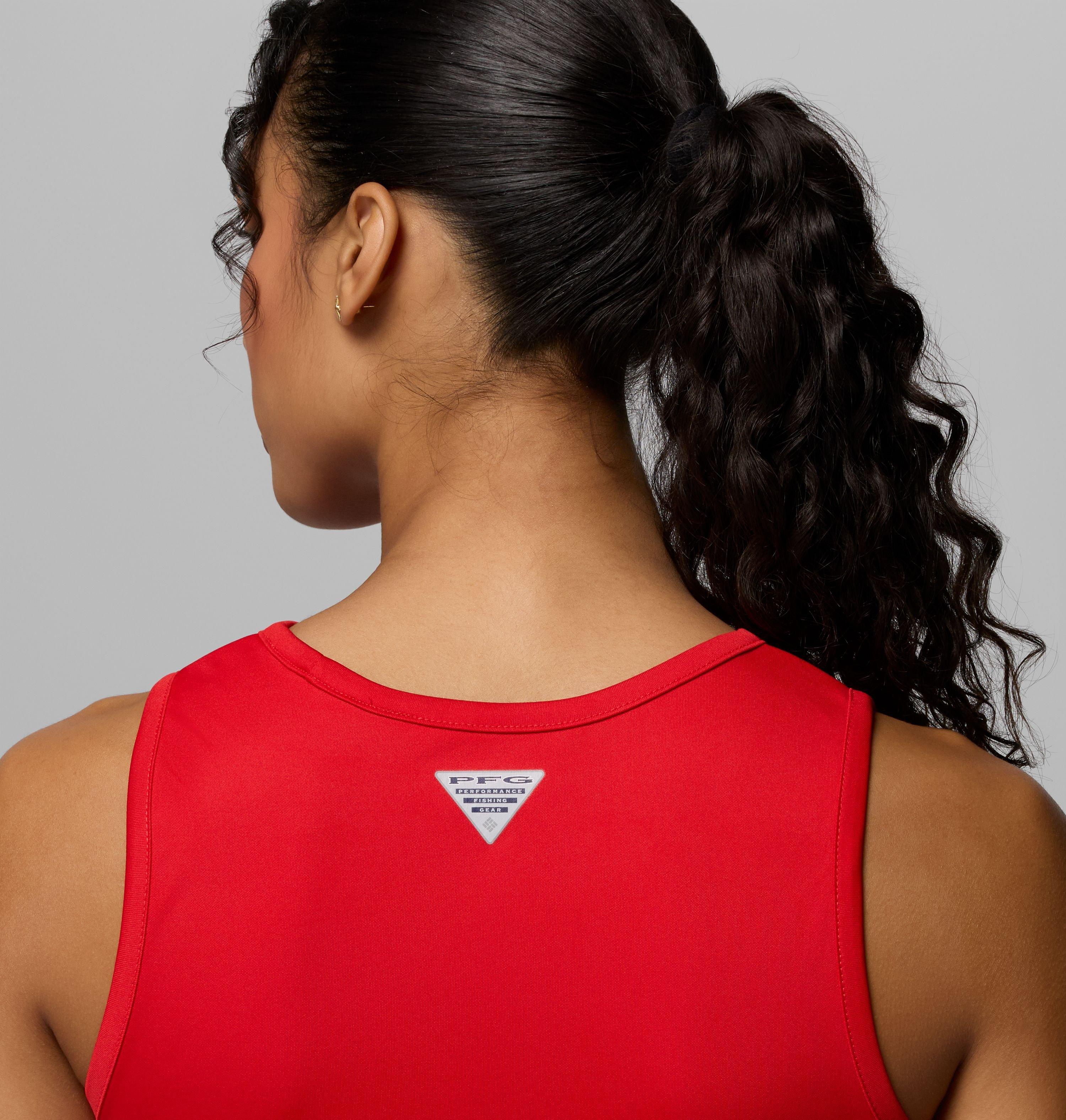 Women's Collegiate PFG Tidal Tank Dress - Georgia 7
