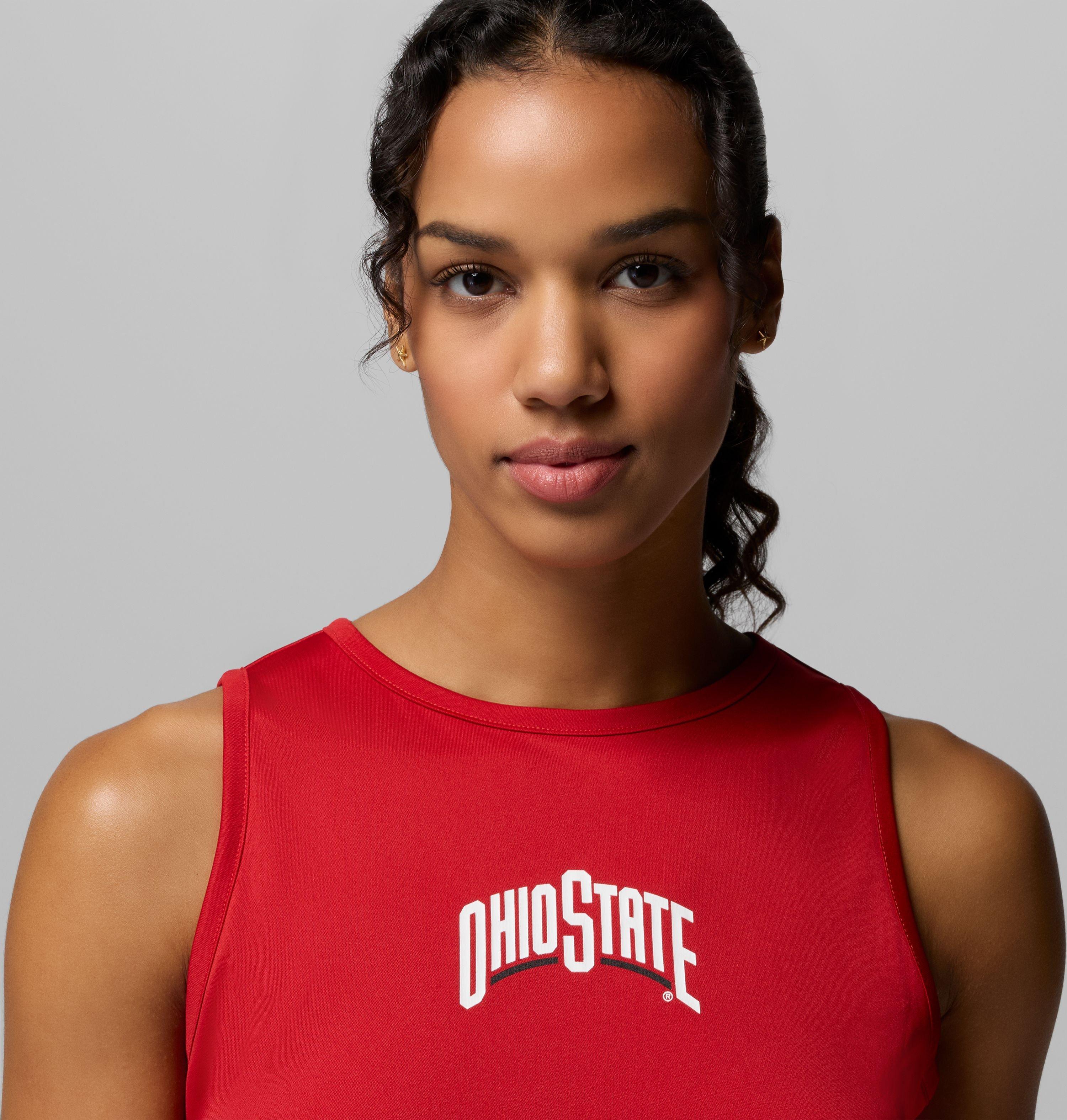 Women's Collegiate PFG Tidal Tank Dress - Ohio State 5