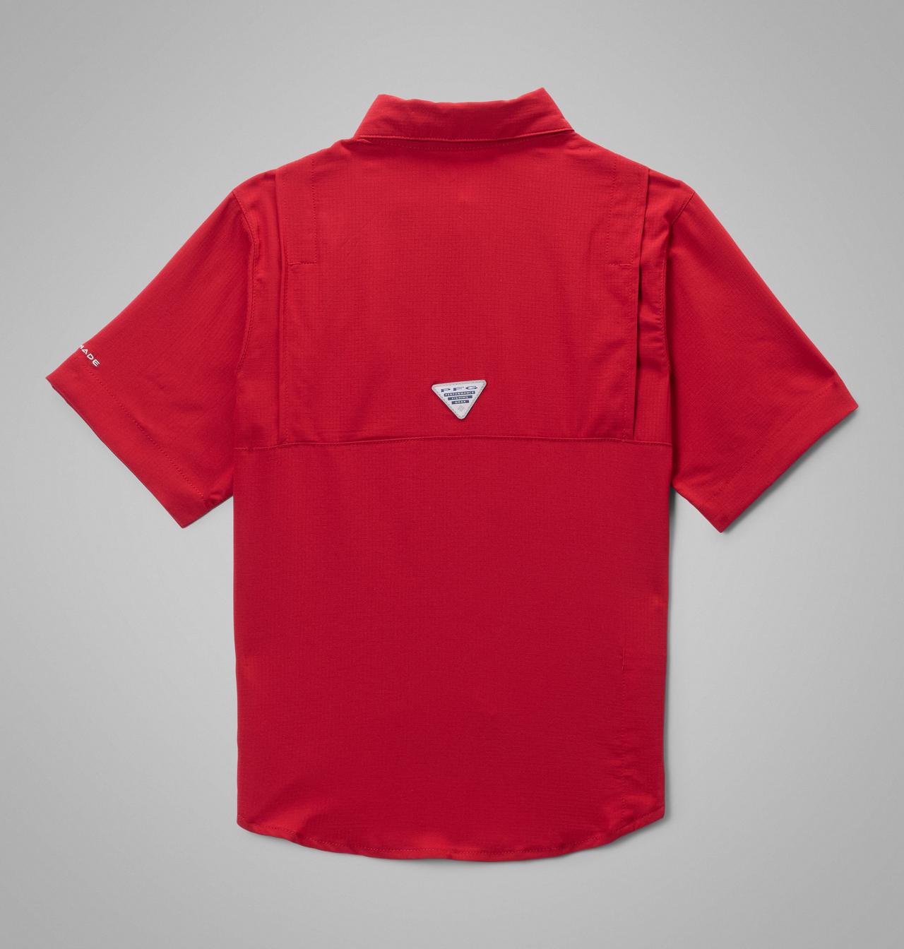 Kids' Collegiate PFG Tamiami™ Short Sleeve Shirt - Arkansas 2