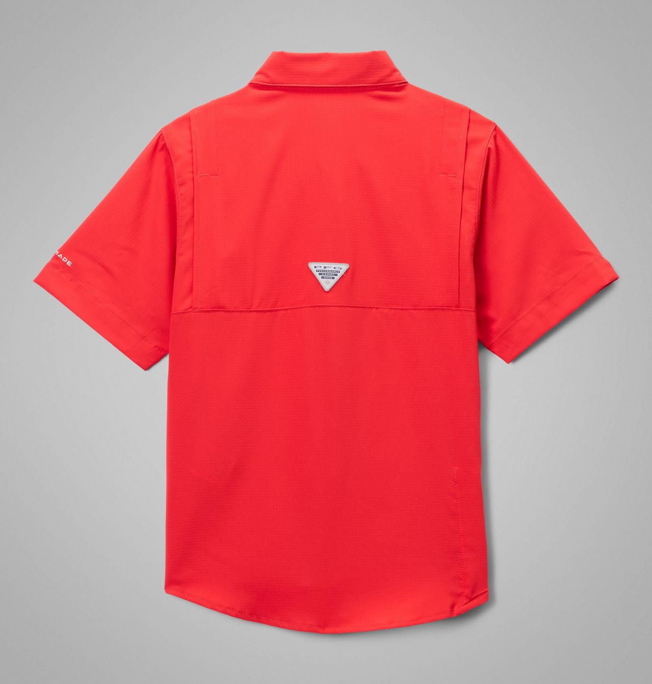 Kids' Collegiate PFG Tamiami™ Short Sleeve Shirt - Georgia 2