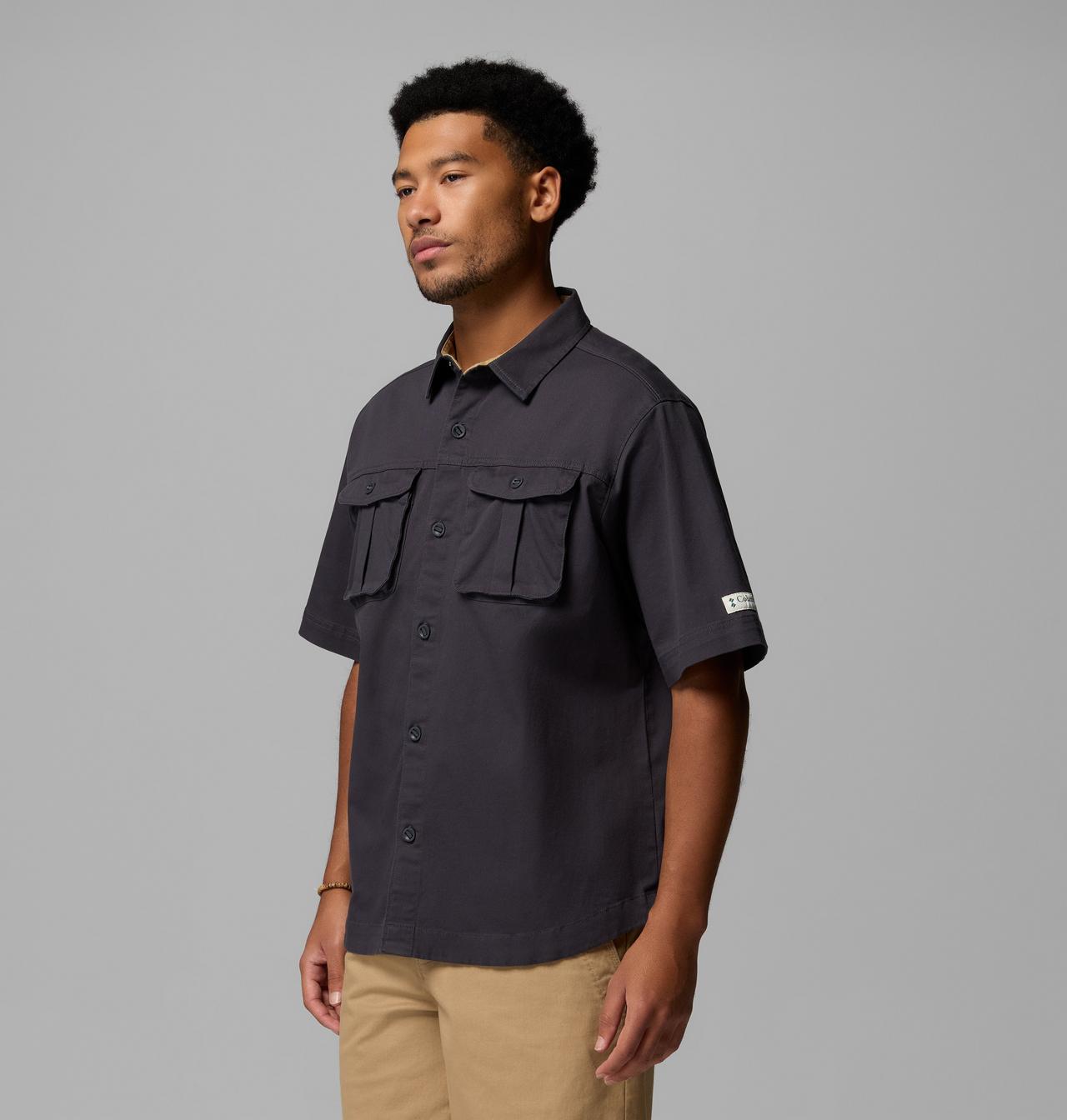 Men's Acker Rock™ Twill Short Sleeve Button Up Shirt | 011 | XXL 4