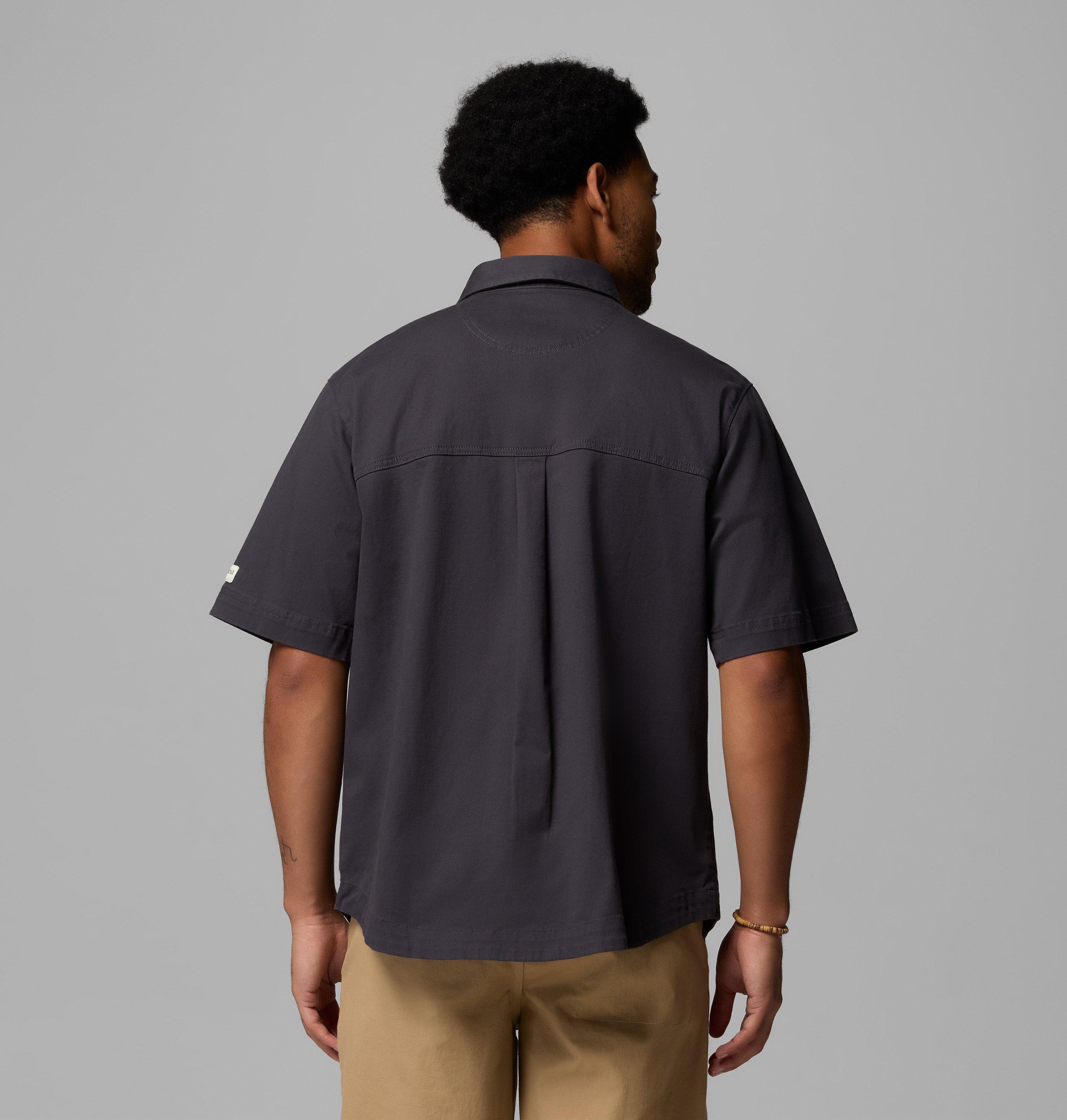 Men's Acker Rock Twill Short Sleeve Button Up Shirt | 011 | L 3