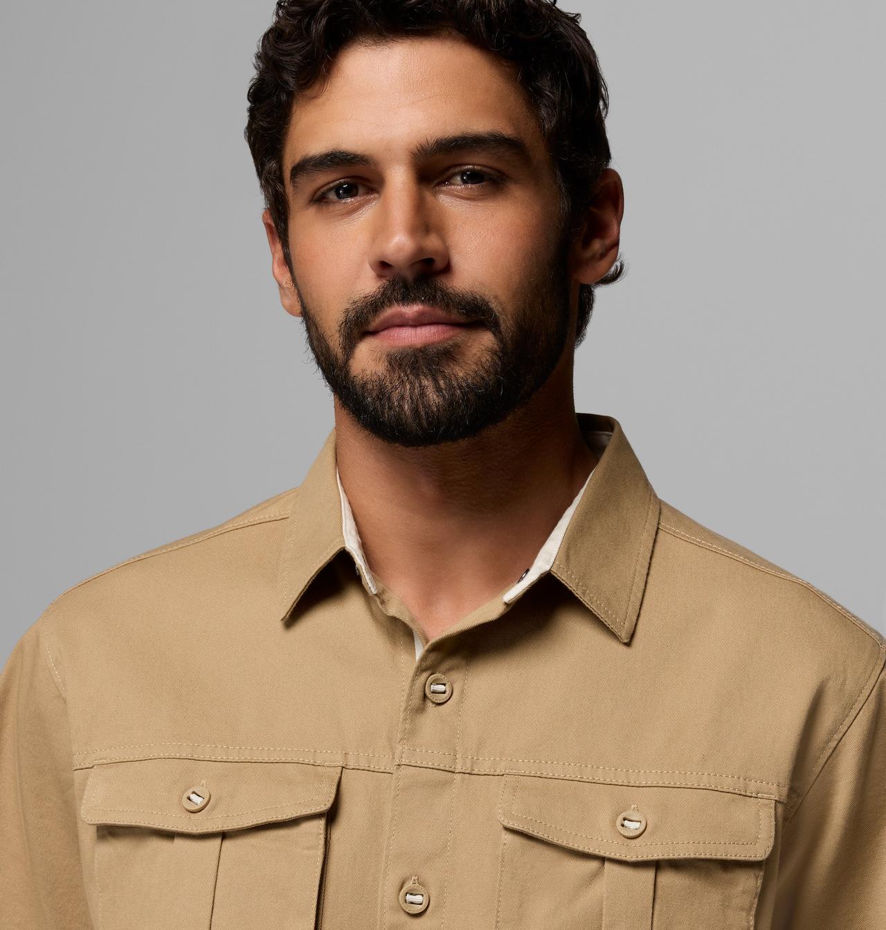 Men's Acker Rock™ Twill Short Sleeve Button Up Shirt 5