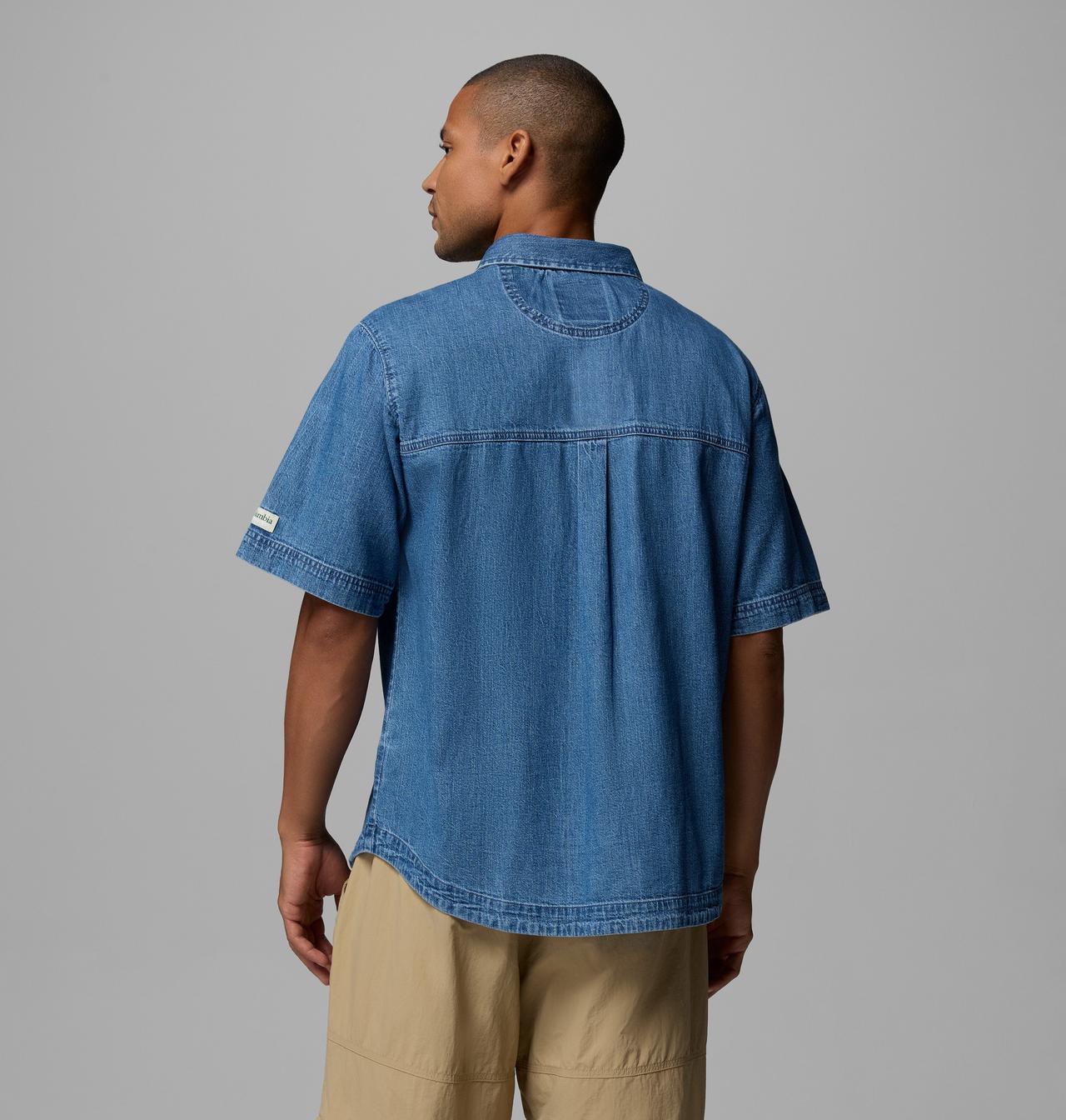 Men's Acker Rock Twill Short Sleeve Button Up Shirt 3