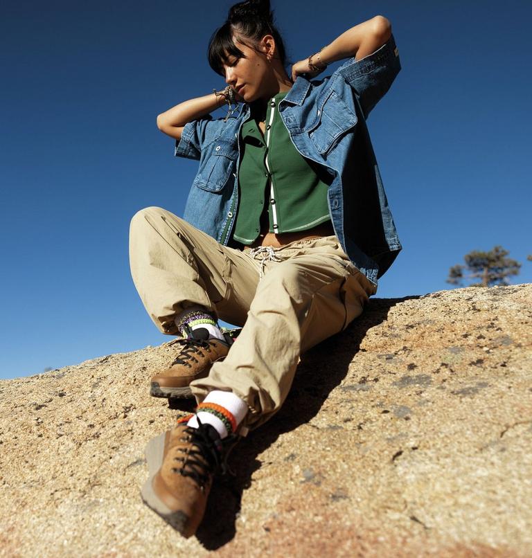 Unisex Acker Rock Twill Short Sleeve Shirt, Color: Denim, image 6