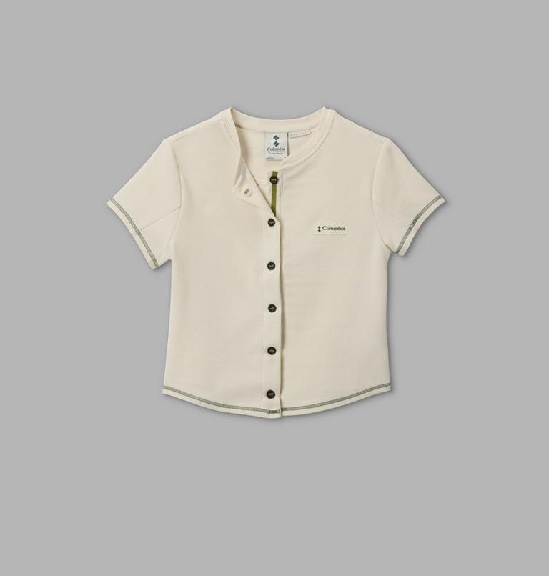 Camiseta corta de punto Acker Rock para mujer, Color: Chalk, image 1