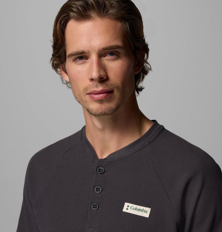 Men's Acker Rock Knit Short T-Shirt, Color: Shark, image 5