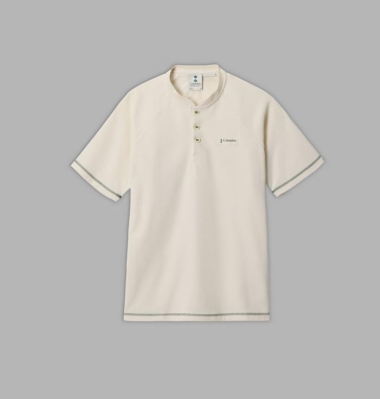 Men's Acker Rock Knit Short T-Shirt, Color: Chalk, image 6