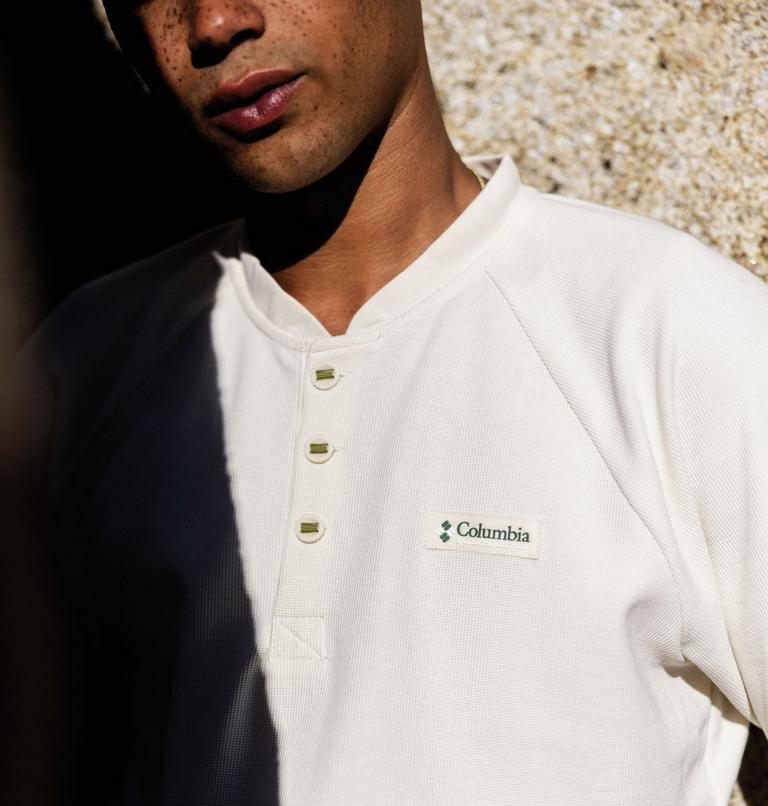 Men's Acker Rock Knit Short T-Shirt, Color: Chalk, image 7