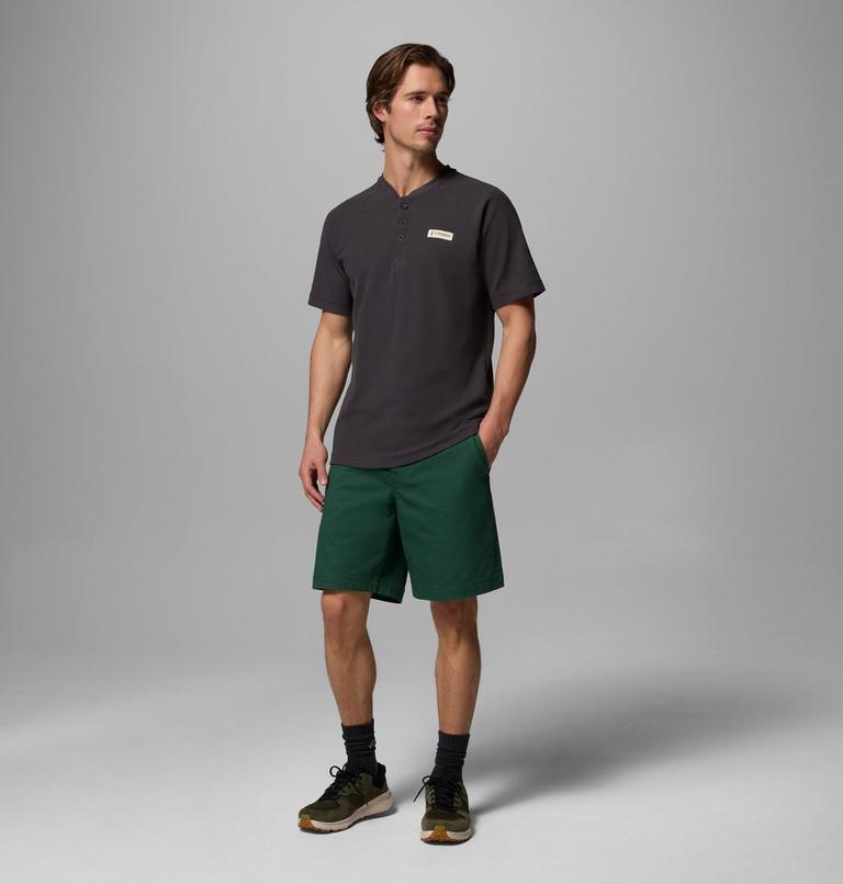 Men's Acker Rock Twill Shorts, Color: Rain Forest, image 2