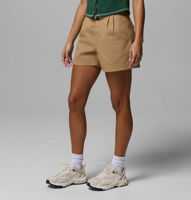 Women's Acker Rock Twill Shorts, Color: Beach, image 4