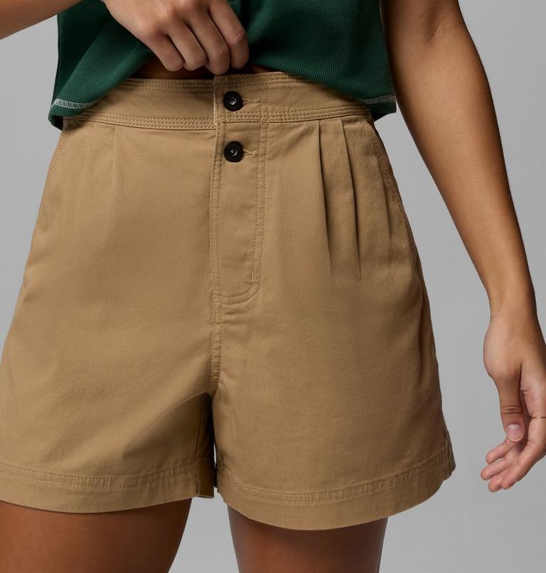 Women's Acker Rock Twill Shorts, Color: Beach, image 5