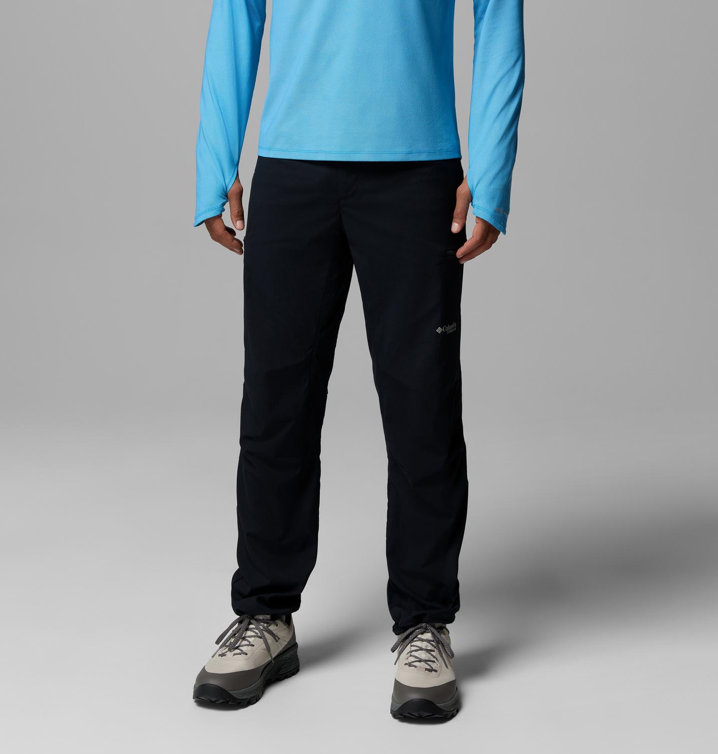 Мужские брюки Columbia Cosmiques Pro Nylon, цвет: Чёрный — фото 1
