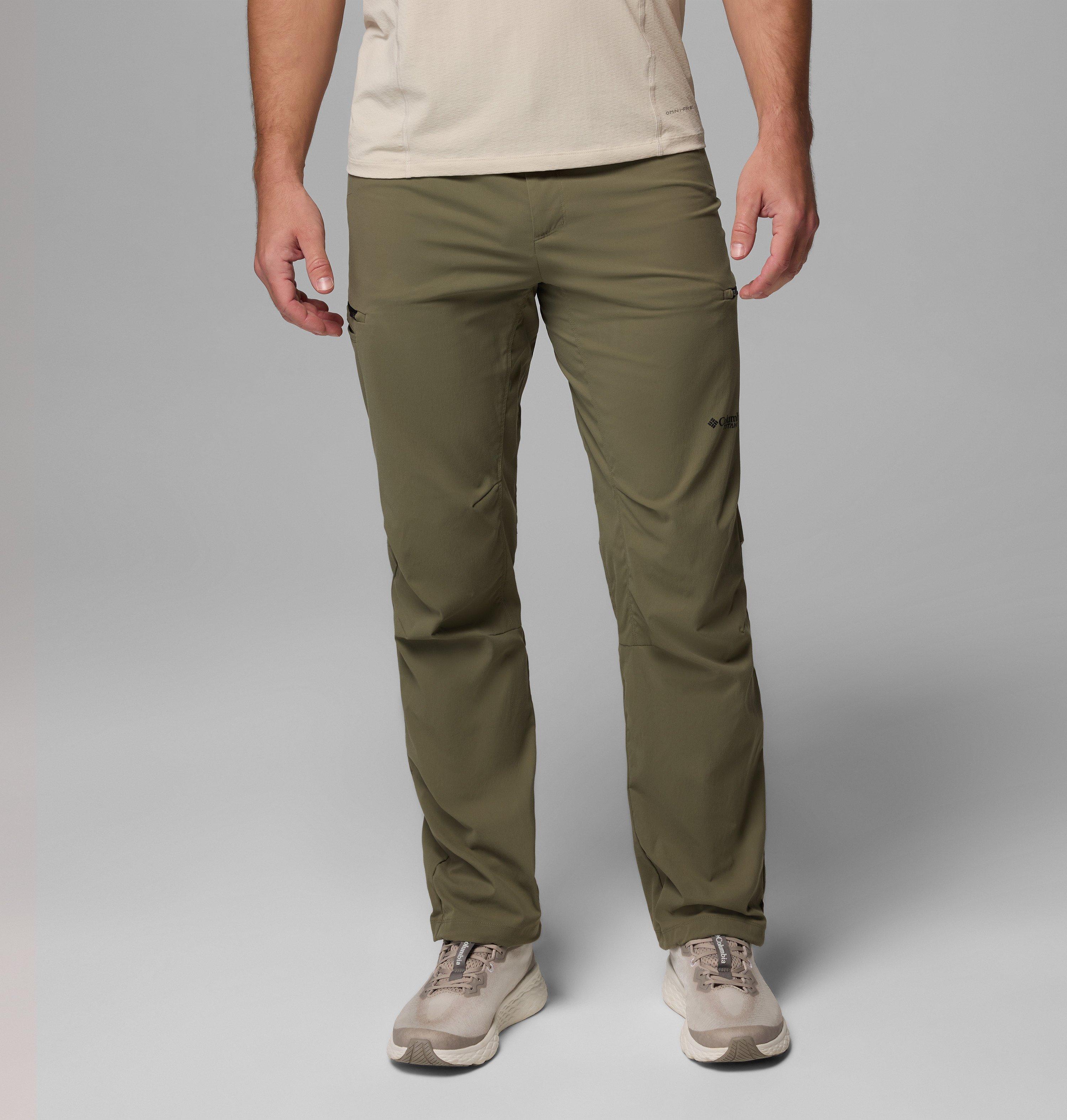 Columbia Sportswear Men's Green Columbia - Cosmiques Pro™ Hiking Trousers - Stone Size 28
