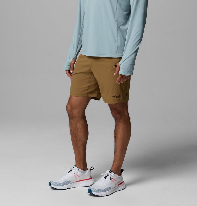 Men's Cosmiques Pro Hiking Shorts, Color: Delta, image 4