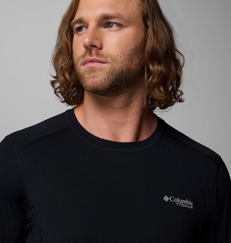 Men's Diamond Peak Pro Long Sleeve Technical T-Shirt, Color: Black, image 5