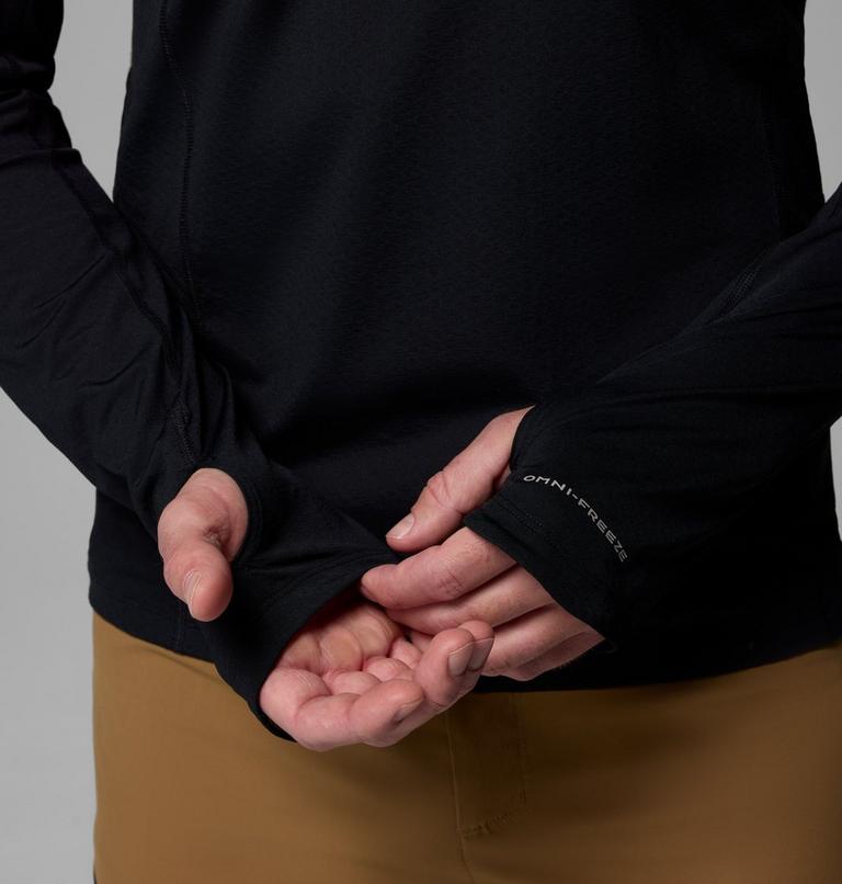 Men's Diamond Peak Pro Long Sleeve Technical T-Shirt, Color: Black, image 7