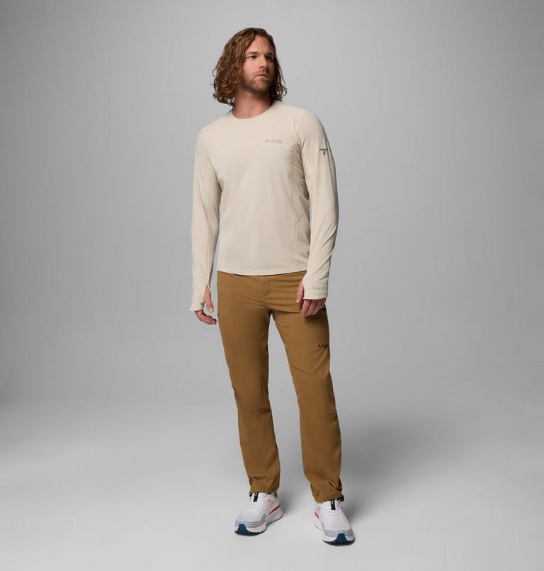 T-shirt Technique Manches Longues Diamond Peak Pro Homme, Color: Dark Stone, image 2