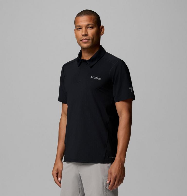 Men's Diamond Peak Pro Technical Polo, Color: Black, image 4