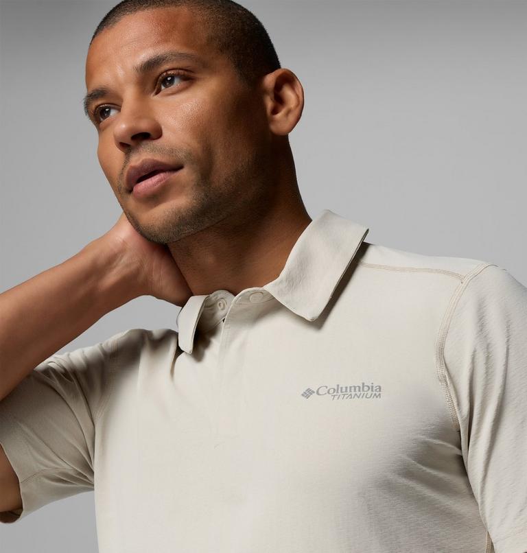 Men's Diamond Peak Pro Technical Polo, Color: Dark Stone, image 5