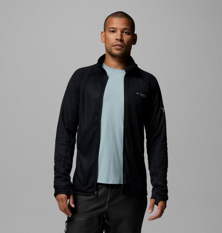 Forro polar t&eacute;cnico con cremallera de arriba abajo Summit Step para hombre, Color: Black, image 5