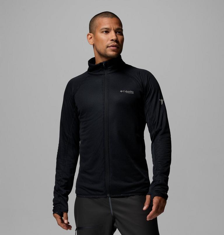 Forro polar t&eacute;cnico con cremallera de arriba abajo Summit Step para hombre, Color: Black, image 1