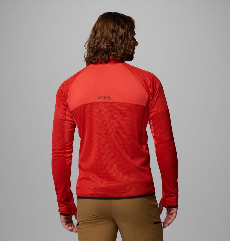 Forro polar t&eacute;cnico con cremallera de arriba abajo Summit Step para hombre, Color: Super Sonic, image 3