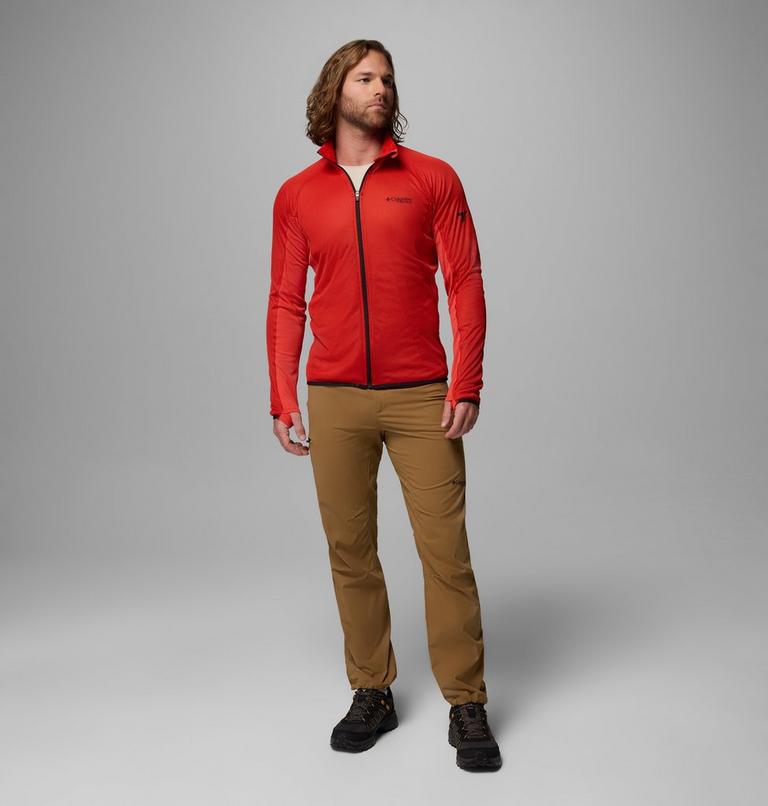 Forro polar t&eacute;cnico con cremallera de arriba abajo Summit Step para hombre, Color: Super Sonic, image 2