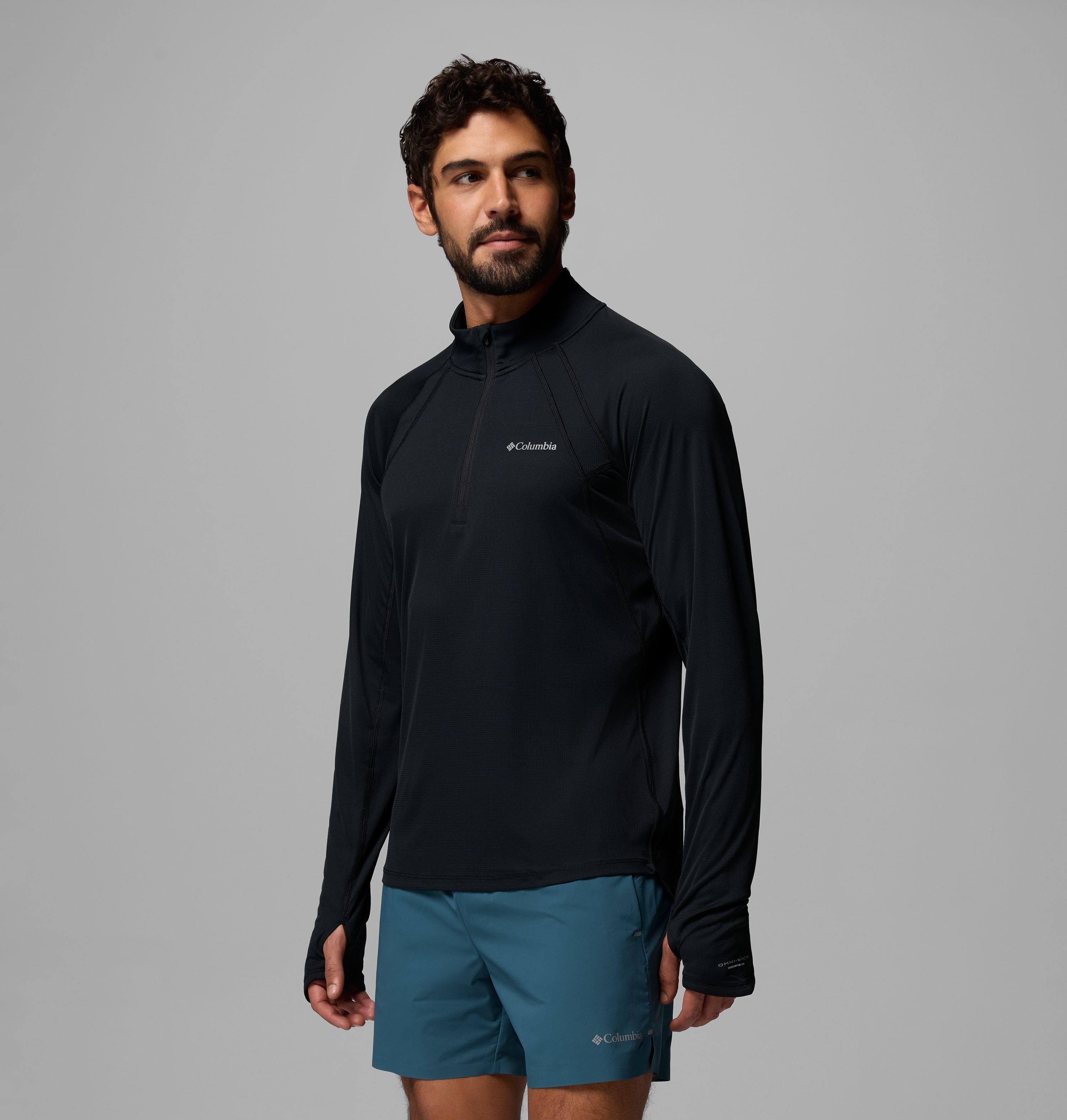 Homme – Haut à manches longues avec demi-fermeture éclair Stealth Spring 4