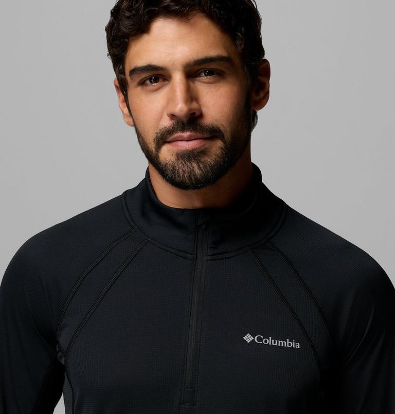 Haut Demi-zip Technique Stealth Spring Homme, Color: Black, image 5