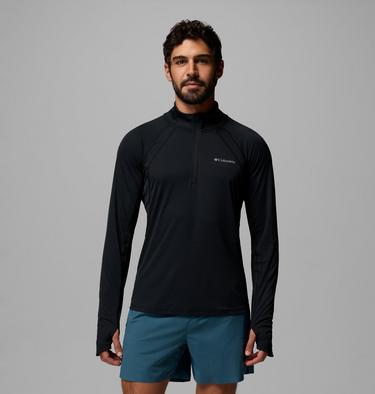 Haut Demi-zip Technique Stealth Spring Homme, Color: Black, image 5
