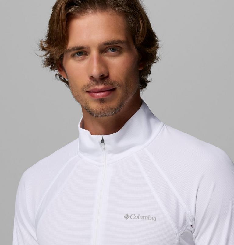 Haut Demi-zip Technique Stealth Spring Homme, Color: White, image 5