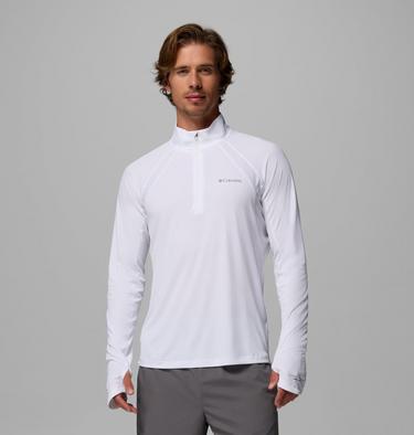 Haut Demi-zip Technique Stealth Spring Homme, Color: White, image 9