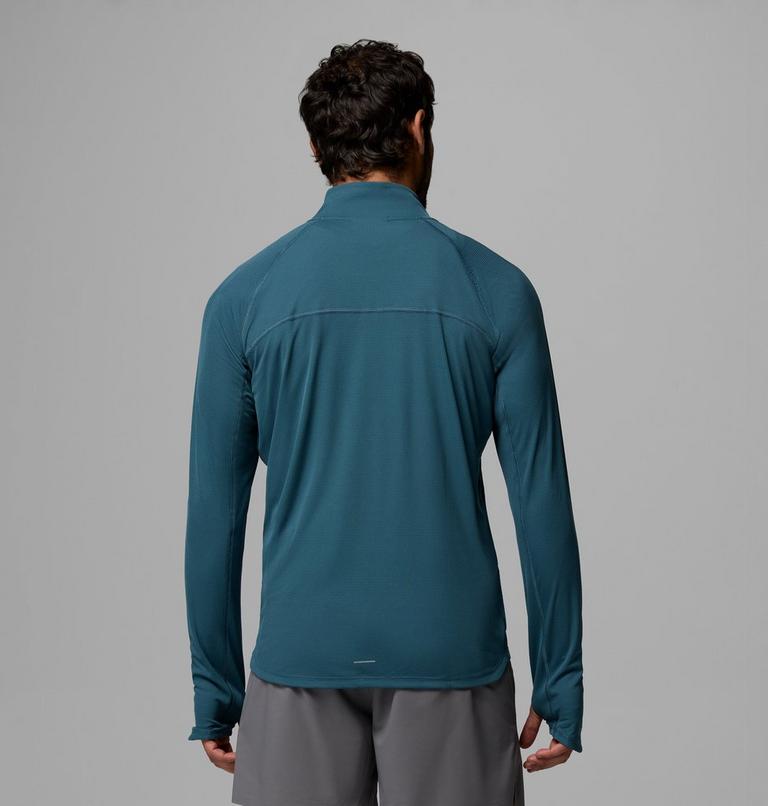 Haut Demi-zip Technique Stealth Spring Homme, Color: Everblue, Shark Pops, image 3