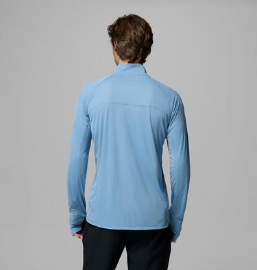 Men's Stealth Spring Technical Half Zip Top, Color: Rainy Day, image 7